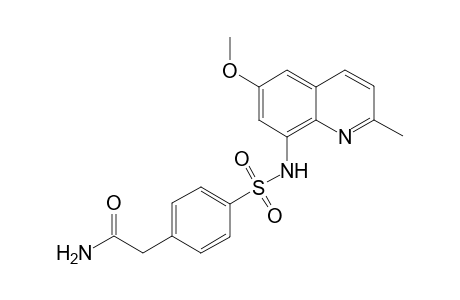 4-Acetamide-N-( 6'-methoxy-2'-methyl-8'-quinolyl)benzenesulfonamide