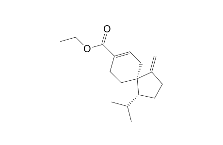(1R,5S)-Ethyl 1-Isopropyl-4-methylenespiro[4.5]dec-7-ene-8-carboxylate