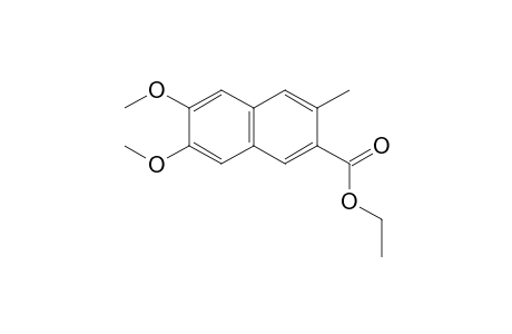 2,3-Dimethoxy-7-methyl-6-naphthalene carbonic acid-ethylester