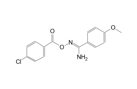 benzenecarboximidamide, N'-[(4-chlorobenzoyl)oxy]-4-methoxy-