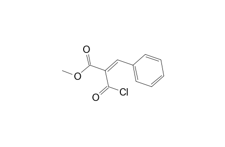 Cinnamic acid, .alpha.-(chloroformyl)-, methyl ester