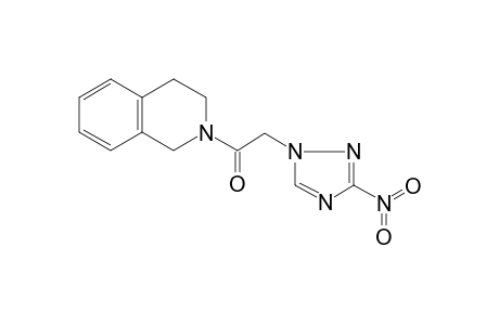 1-(3,4-Dihydro-1H-isoquinolin-2-yl)-2-(3-nitro-[1,2,4]triazol-1-yl)-ethanone