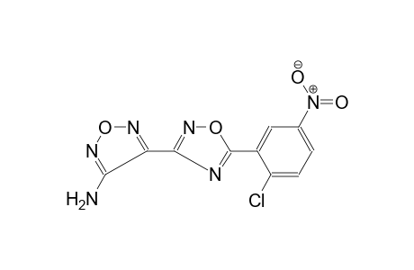 1,2,5-Oxadiazol-3-amine, 4-[5-(2-chloro-5-nitrophenyl)-1,2,4-oxadiazol-3-yl]-