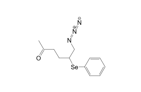 6-Azido-5-(phenylseleno)hexan-2-one