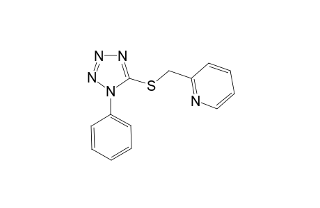 2-(1-Phenyl-1H-tetrazol-5-ylsulfanylmethyl)-pyridine