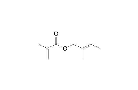 (E)-2-Methylbut-2-en-1-yl methacrylate