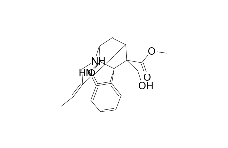 4,5-Secoakuammilan-17-oic acid, 2,5-epoxy-1,2-dihydro-16-(hydroxymethyl)-, methyl ester, (2.alpha.,16S)-