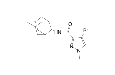 N-(2-adamantyl)-4-bromo-1-methyl-1H-pyrazole-3-carboxamide