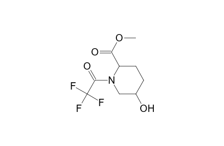 N-(trifluoroacetyl)-5-hydroxypipecolic acid methyl ester