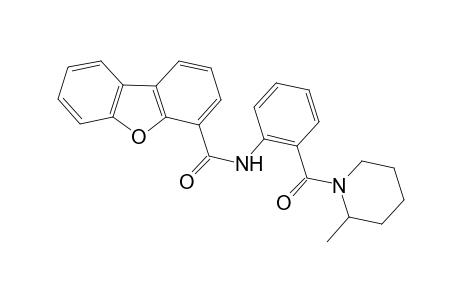 Benzo[b]benzofuran-4-carboxamide, N-[2-[(2-methyl-1-piperidinyl)carbonyl]phenyl]-