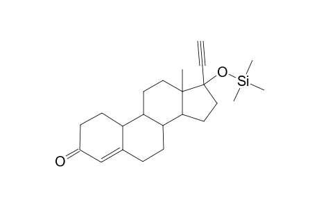 19-Norpregn-4-en-20-yn-3-one, 17-[(trimethylsilyl)oxy]-, (17.alpha.)-