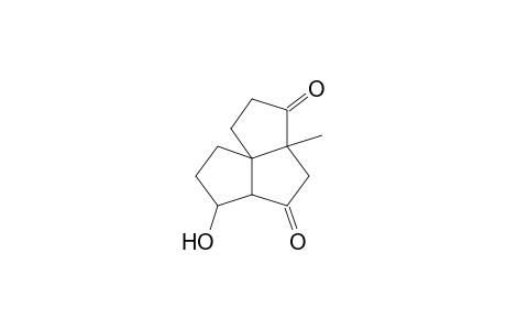 9-Hydroxy-5-methyltricyclo[6.3.0.0(1,5)]undeca-4,7-dione