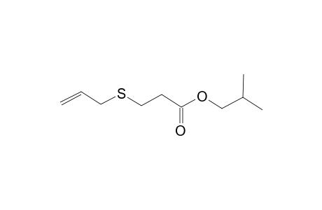 Propionic acid, 3-(allylthio)-, isobutyl ester