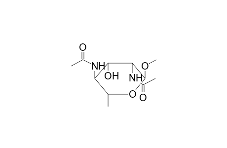 METHYL 2,4-DIACETAMIDO-2,4,6-TRIDEOXY-ALPHA-D-MANNOPYRANOSIDE