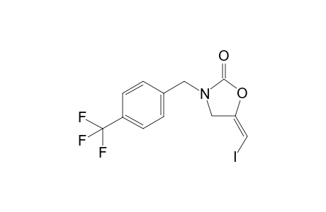 (E)-5-(iodomethylene)-3-(4-(trifluoromethyl)benzyl)oxazolidin-2-one