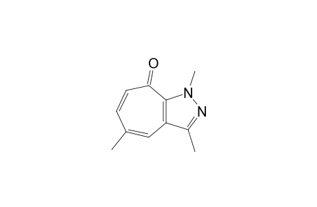 1,3,5-Trimethyl-1,8-dihydrocycloheptapyrazol-8-one