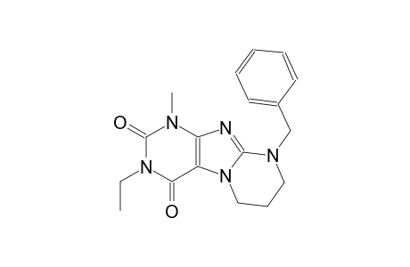 9-benzyl-3-ethyl-1-methyl-6,7,8,9-tetrahydropyrimido[2,1-f]purine-2,4(1H,3H)-dione