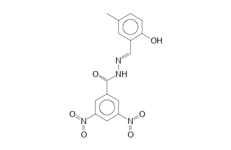 N'-[(E)-(2-Hydroxy-5-methylphenyl)methylidene]-3,5-dinitrobenzohydrazide