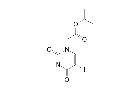 5-IODO-1-(ISO-PROPOXYCARBONYLMETHYL)-URACIL