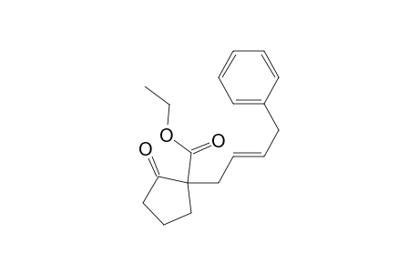 2-Ethoxycarbonyl-2-(4-phenyl-2-butenyl)cyclopentanone
