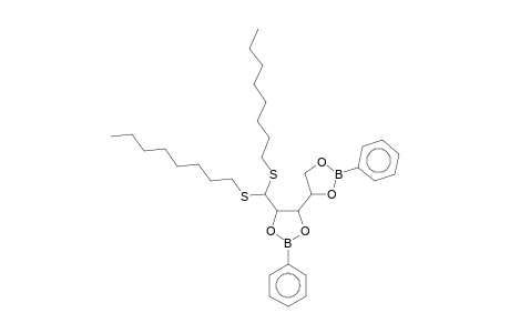 l-Arabinose, di-O-phenylboranediyl-, di-n-octyl-dithioacetal