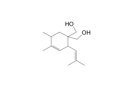 3-Cyclohexene-1,1-dimethanol, 4,5-dimethyl-2-(2-methyl-1-propen-1-yl)-