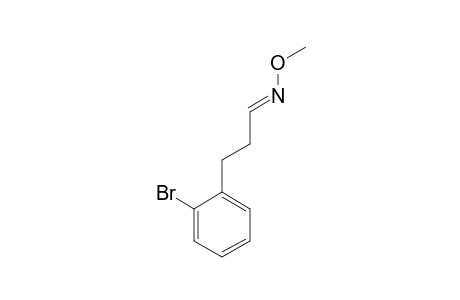 3-(2-BROMOPHENYL)-PROPANAL-O-METHYLOXIME