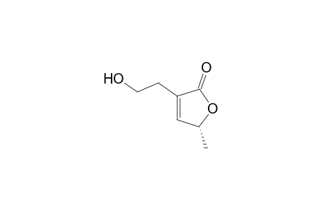 (R)-2-(2'-Hydroxyethyl)-4-methyl-.gamma.-butyrolactone