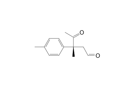 (R)-(+)-3-Methyl-3-(4-methylphenyl)-4-oxopentanal