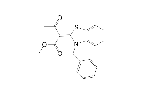 N-Benzyl-2-[(methoxycarbonyl)acetylidene]-2,3-dihydro-1,3-benzothiazole