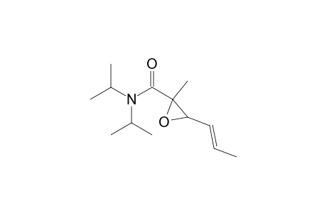 (E)-N,N-Diisopropyl-2,3-epoxy-2-methylhex-4-enamide