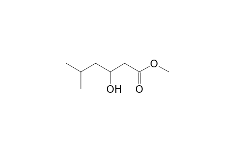 3-Hydroxy-5-methyl-hexanoic acid methyl ester