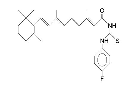 N1-Retinoyl-N2-(4-fluoro-phenyl)-thiourea