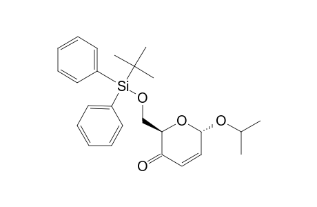 2-(Isopropyloxy)-6-[(tert-butyldiphenylsiloxy)methyl]dihydro-2H-pyran-5-one