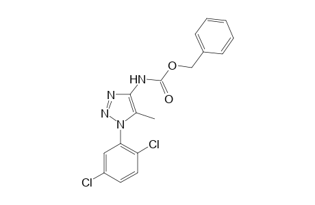 benzyl 1-(2,5-dichlorophenyl)-5-methyl-1H-1,2,3-triazol-4-ylcarbamate