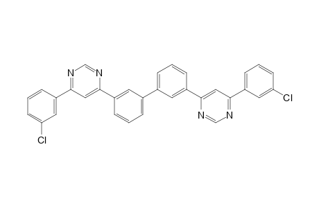 3,3'-Bis[6-(3-chlorophenyl)-4-pyrimidinyl]biphenyl