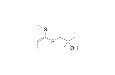 1-(2-HYDROXY-2-METHYLPROPYLTHIO)-1-METHYLTHIOPROPENE