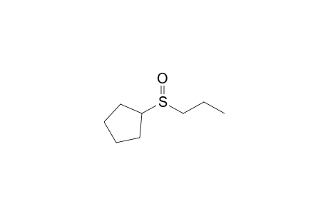 Cyclopentyl n-propyl sulfoxide
