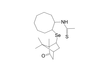 1-(Camphorseleno)-2-(thioacetamido)cyclooctane isomer