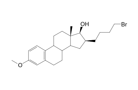 (13S,16S,17S)-16-(4-bromobutyl)-3-methoxy-13-methyl-7,8,9,11,12,13,14,15,16,17-decahydro-6H-cyclopenta[a]phenanthren-17-ol