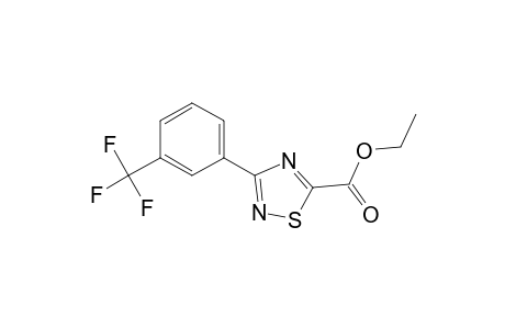 Ethyl 3-(3-trifluoromethylphenyl)-1,2,4-thiadiazole-5-carboxylate