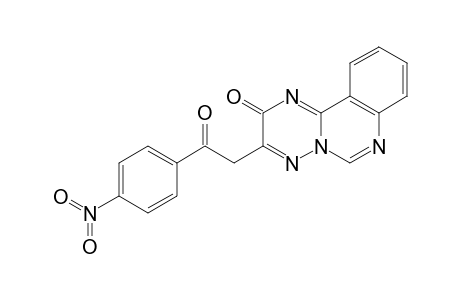 3-[2-(4-Nitrophenyl)-2-oxoethyl]-2H-[1,2,4]triazino-[2,3-c]quinazolin-2-one