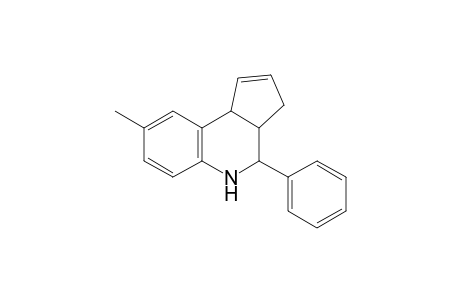 8-Methyl-4-phenyl-3a,4,5,9b-tetrahydro-3H-cyclopenta[c]quinoline