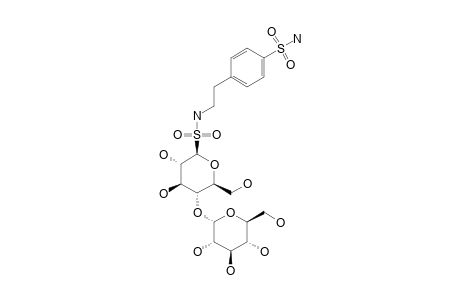 N-4-(AMINOSULFONYL)-PHENETHYL-S-(1-THIO-BETA-LACTOSYL)-SULFONAMIDE