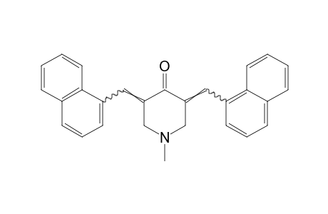 3,5-bis[(1-naphthyl)methylene]-1-methyl-4-piperidone