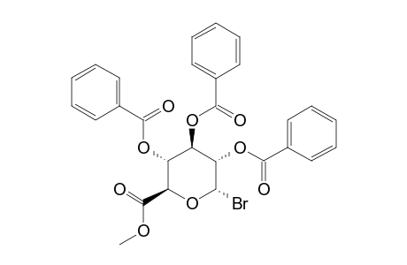 METHYL-(2,3,4-TRI-O-BENZOYL-ALPHA-D-GLUCOPYRANOSYL-BROMIDE)-URONATE