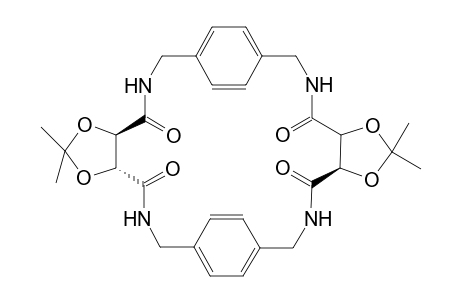 Macrocyclic tetramide