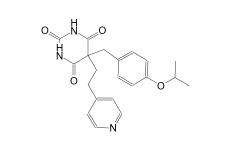5-(4-isopropoxybenzyl)-5-[2-(4-pyridinyl)ethyl]-2,4,6(1H,3H,5H)-pyrimidinetrione