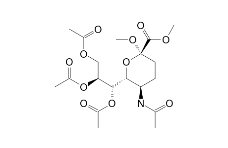 METHYL-(METHYL-5-ACETAMIDO-7,8,9-TRI-O-ACETYL-3,4,5-TRIDEOXY-ALPHA-D-MANNO-NON-2-ULOPYRANOSID)-ONATE