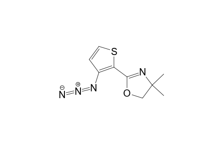 Oxazole, 2-(3-azido-2-thienyl)-4,5-dihydro-4,4-dimethyl-